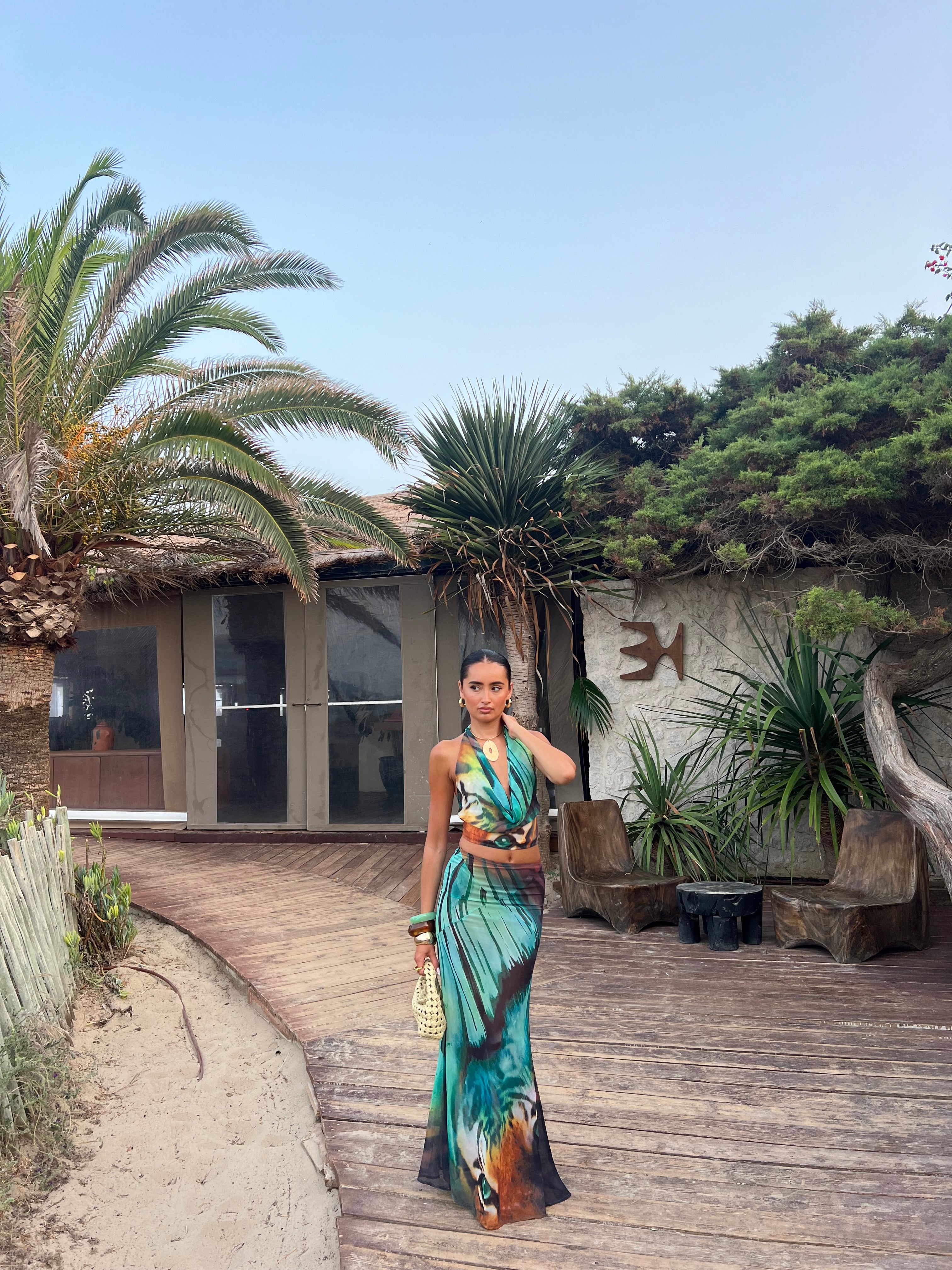 TIGRE Maxi Skirt